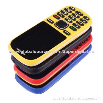 Dual-SIM Phones, Low-end Price, 1.8-inch Screen, MTK6260m, Big Speaker, General BL-5C Battery